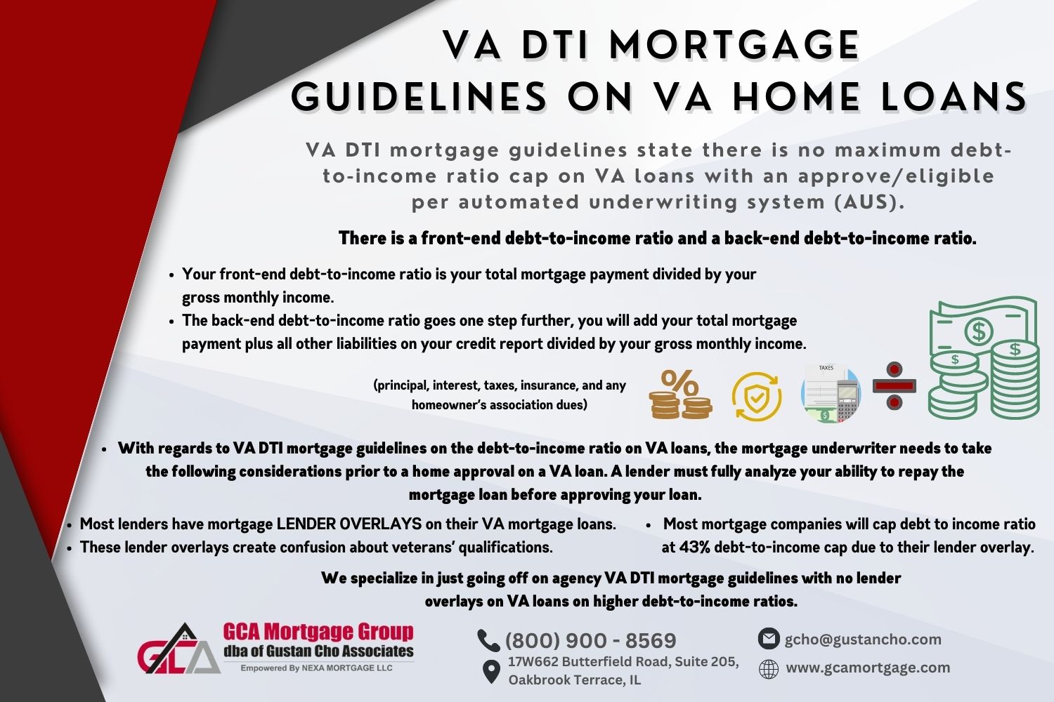 VA DTI Mortgage Guidelines on VA Home Loans