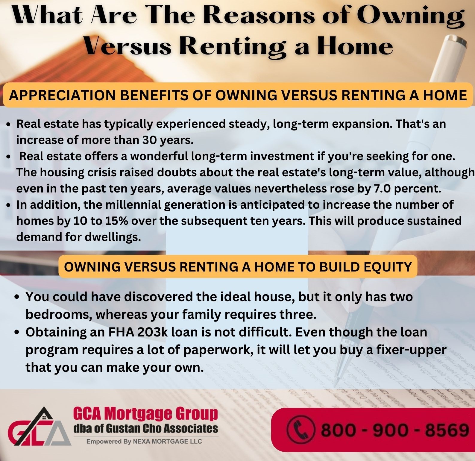 The Benefits of Tax Benefits For Owning Versus Renting a Home